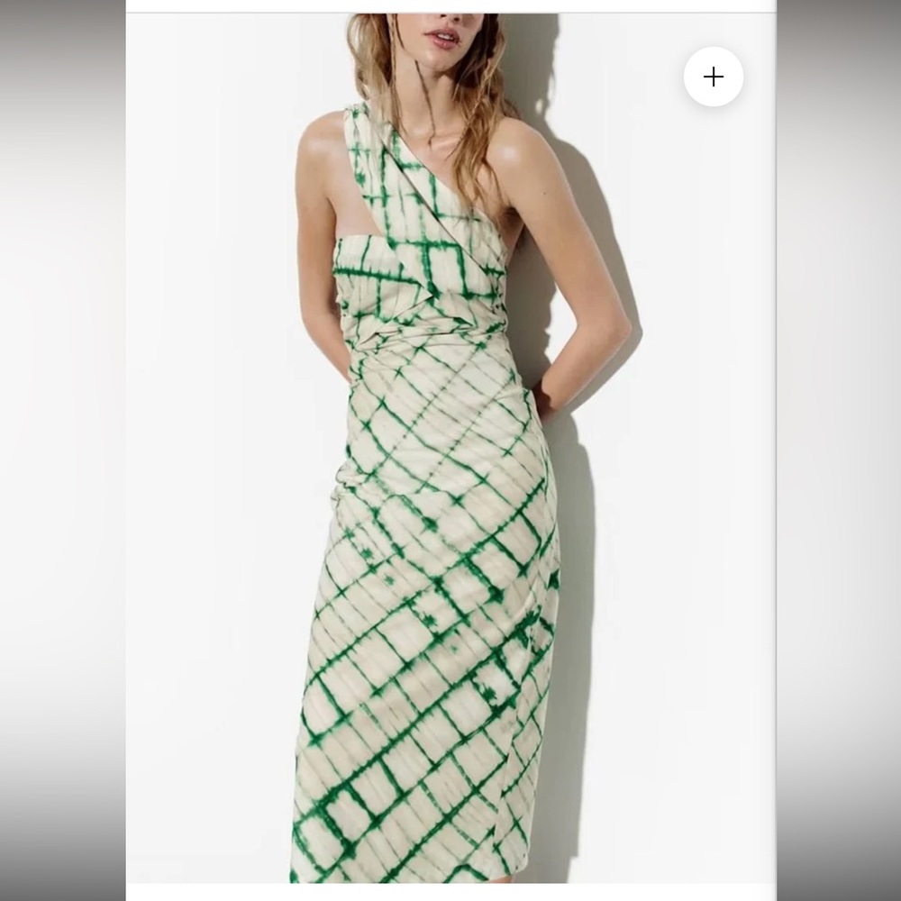 Zara One Shoulder Dress